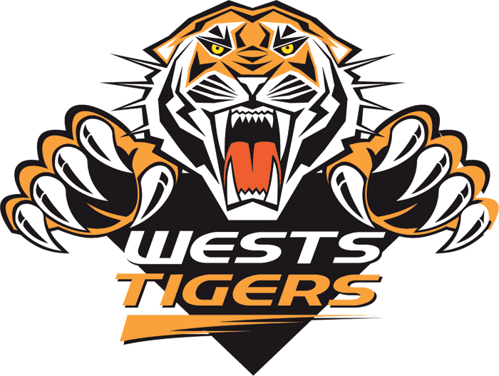 Wests Tigers 2000-Pres Primary Logo vinyl decal